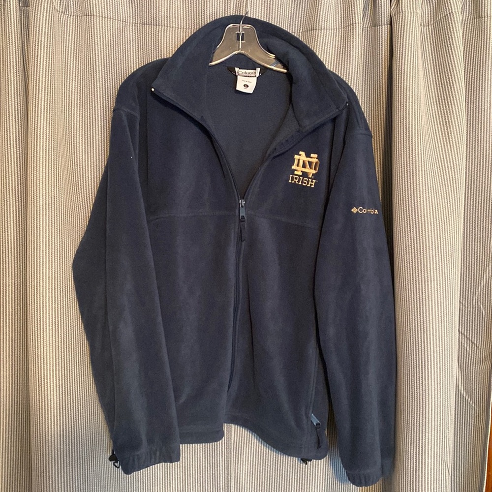 Columbia Brand Notre Dame Irish Fleece Jacket